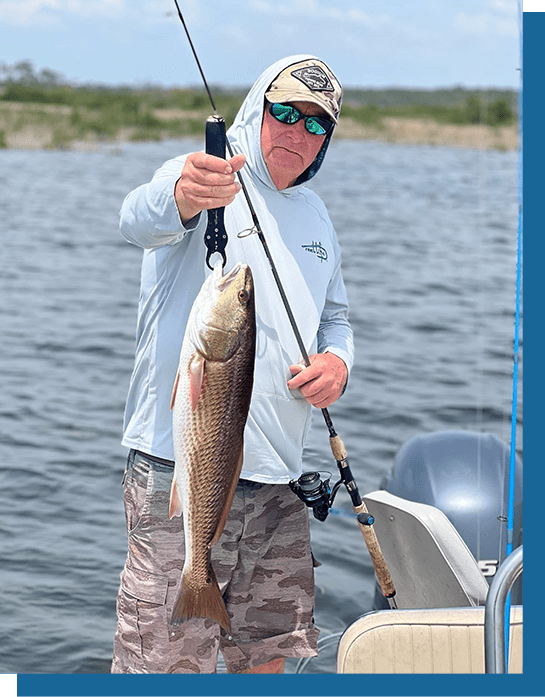 Bill with a Redfish